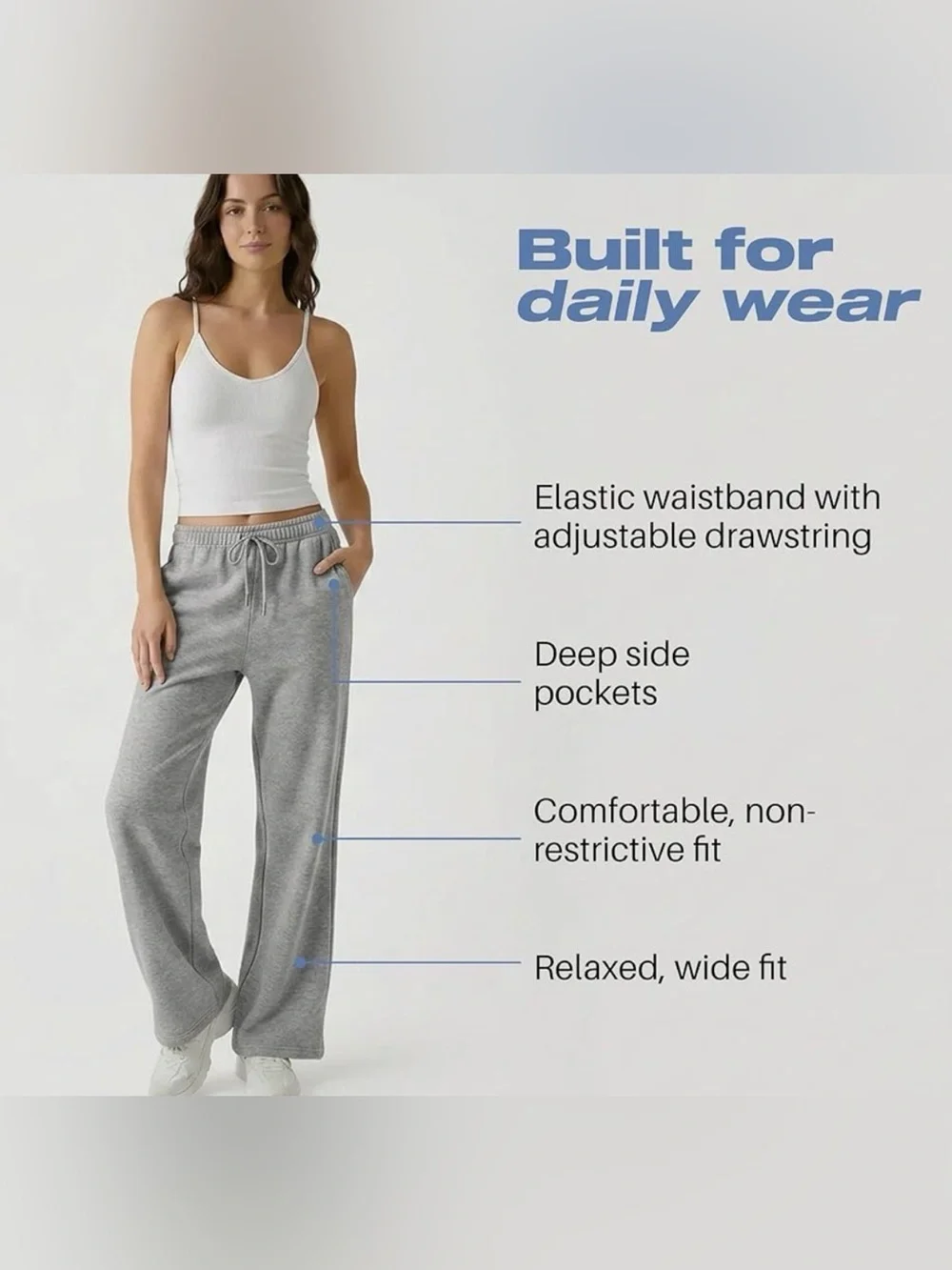 Common Stitch Fleece Sweatpants 3 pack Pink/Grey/Black Small NWT IN PKG